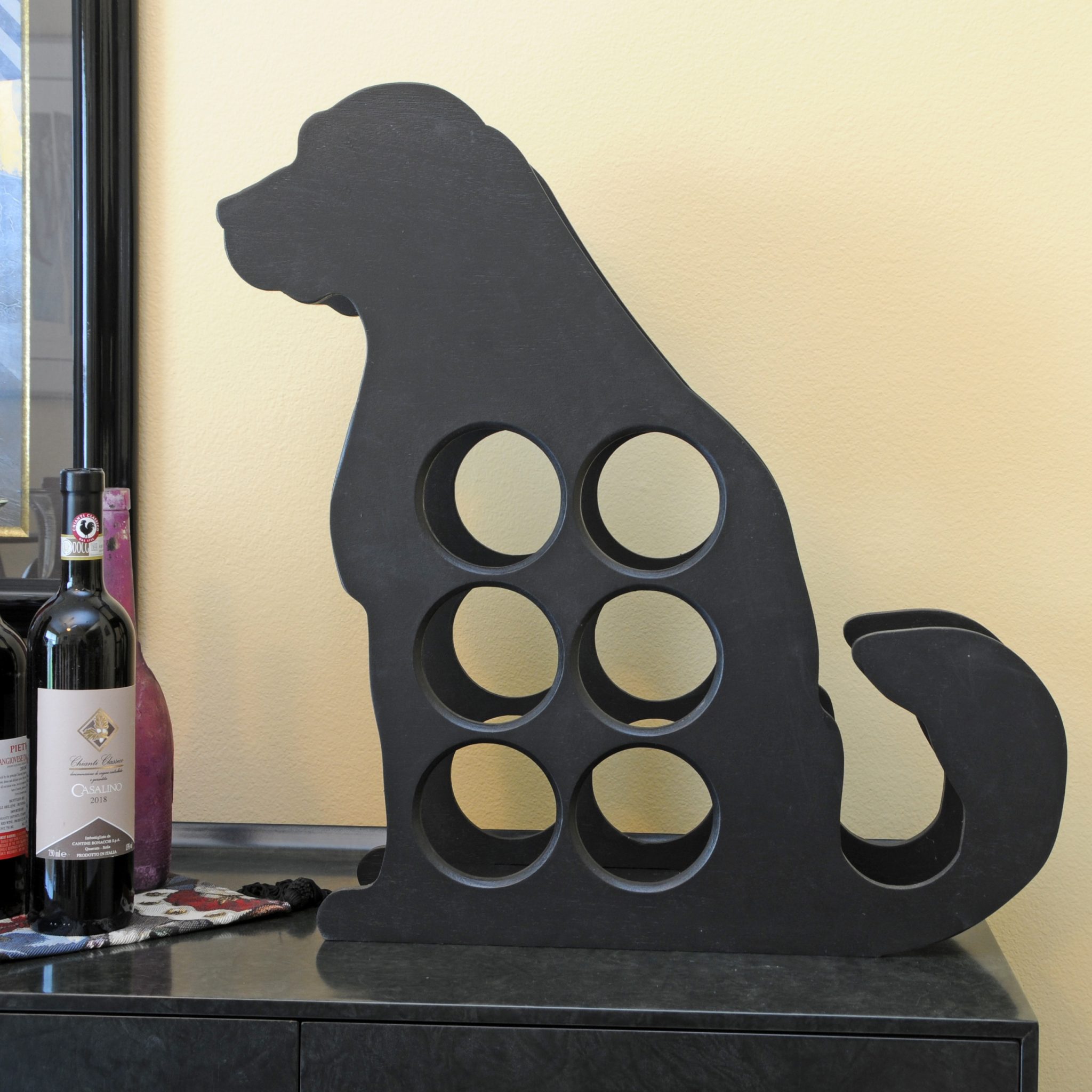 Dog Wine Rack Doggy wine racks - Square Paws