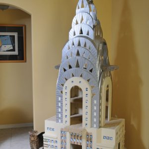 Chrysler Building cat tower