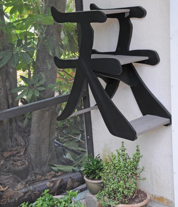 florida japanese catio on porch